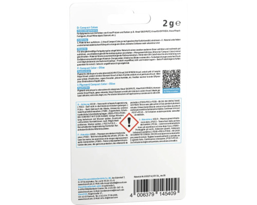 Knauf Compact Colors Packung zur Farbgebung von Putzen und Farben
