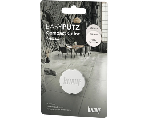 Knauf Easy Putz Compact Color Schiefer 2 g