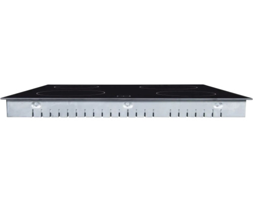 Table de cuisson vitrocéramique avec quatre zones de cuisson