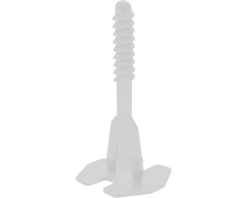Pattes filetées Akkit pour cylindre rotatif distance entre les joints 3 mm 100 pièces blanc
