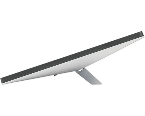 Écran d''ordinateur avec pied de support en vue latérale