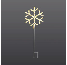 Flocon de neige avec piquet de terre pour l''extérieur