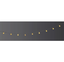 Guirlande lumineuse avec des lampes sphériques