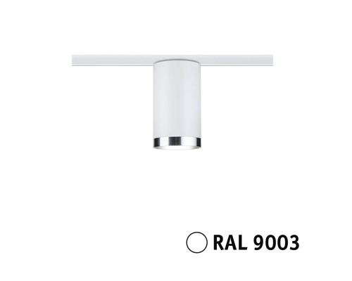 Weisse Stromschienleuchte