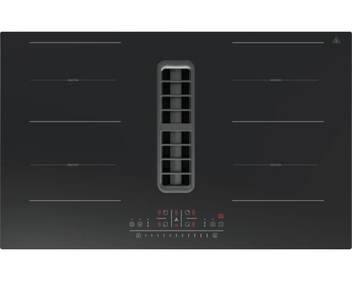Plaque à induction avec hotte aspirante PKM 83 x 51,5 cm 4 zones de cuisson à induction IN4-DA-2FZA++A