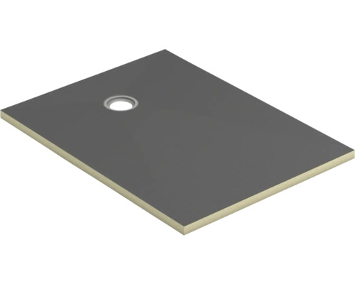 Befliesbares Duschelement Swisspor Doccia Punto 1200 x 900 x 40 mm 300076 Duschelement mit Abfluss