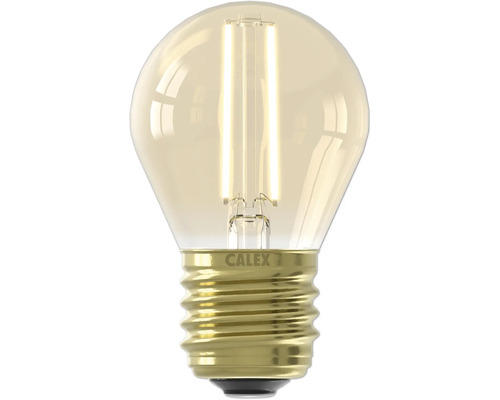 LED Tropfenlampe dimmbar P45 E27/3,5W(25W) 250 lm 2100 K gold warmweiß Calex Warm Filament Calex LED Lampe mit E27 Sockel