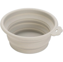 Gamelle de voyage Karlie Anto gamelle silicone, env. 250 ml, adapté au lave-vaisselle, gris