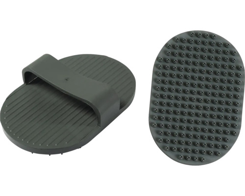 Brosse pour chevaux avec manche et picots