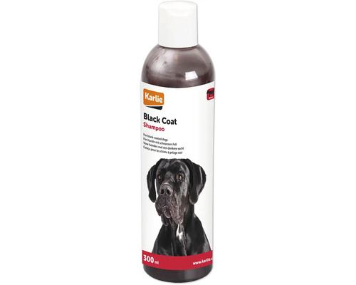 Shampoing Karlie Black Coat pour chiens au pelage noir 300 ml Shampoing Karlie Black Coat pour chiens à pelage noir en flacon de 300 millilitres