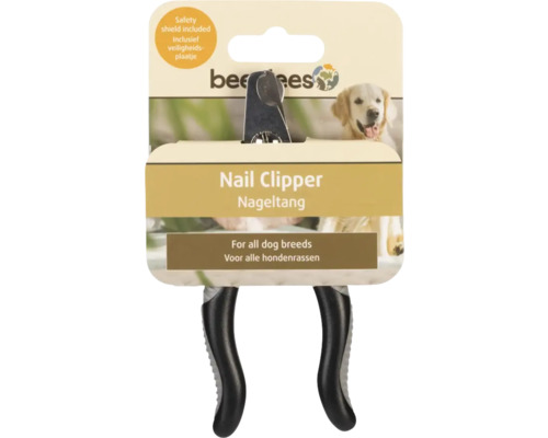 Pince à griffes beeztees Nail Clipper, pince à ongles, noir argent, plastique inox env. 13 cm