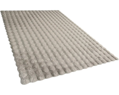 Rechteckiger Teppich mit Struktur