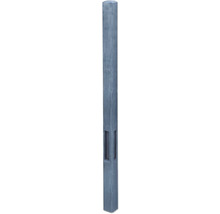Eckpfosten Beton 10 x 10 x 280 cm anthrazit