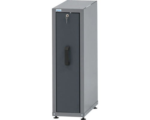 Armoire encastrée Küpper 230 x 800 x 470 mm 1 tiroir 2 casiers de rangement gris