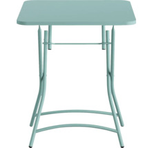 Table pliante en métal