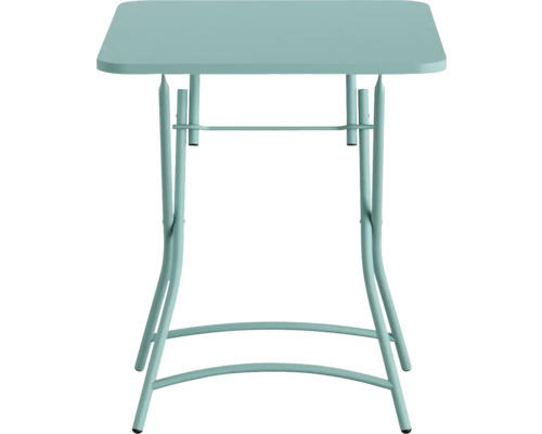 Table pliante en métal