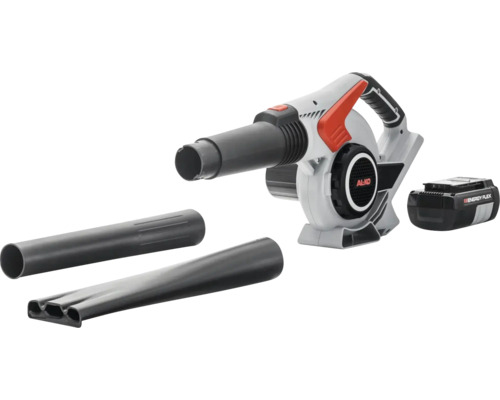 Souffleur de feuilles à batterie avec embout de buse et batterie