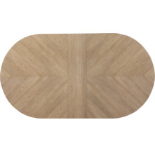 Tischplatte aus Holz mit Fischgrätmuster
