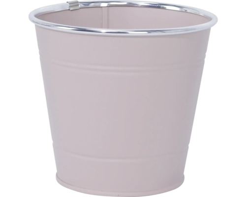 Blumentopf aus Metall