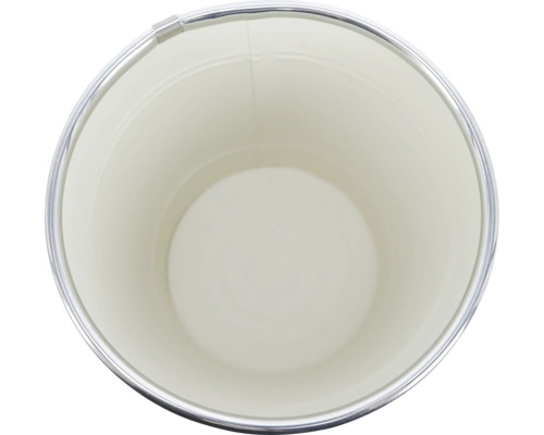 Eimer, leer, Innensicht