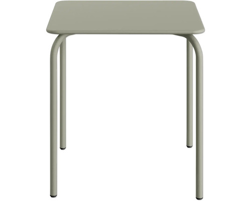 Table rectangulaire avec cadre en acier