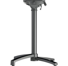 Stuhlfuß mit Säule und Dreibein