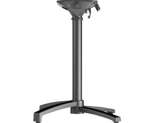 Stuhlfuß mit Säule und Dreibein