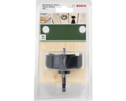 Bosch Lochsäge mit 68 Millimeter Durchmesser in Verpackung