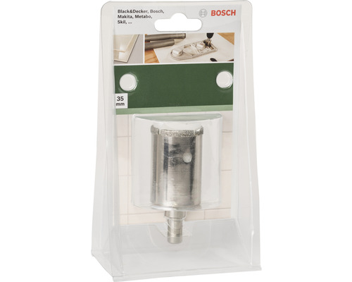 Scie cloche pour carreaux Bosch de 35 mm de diamètre dans son emballage