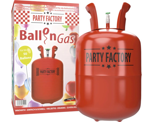 Bouteille d''hélium jetable avec valve de remplissage pour ballons de Party Factory