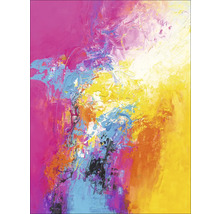 Peinture abstraite avec différentes nuances de couleurs