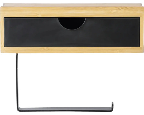 Hängebox mit Schublade aus Bambus und Metall