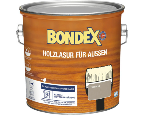 Lasure pour bois d'extérieur en pot