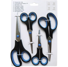 Scherenset Universalschere easygrip 4-tlg.