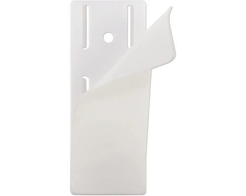 Plaque de montage autocollante pour la fixation.