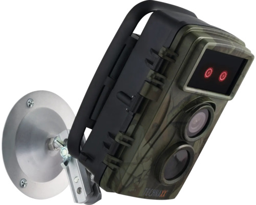 Caméra de sécurité extérieure Technaxx Nature Wild Cam TX-160 caméra de surveillance fonctionnant sur piles pour l'intérieur et l'extérieur, env. 9 x 7,2 x 13,6, Full HD