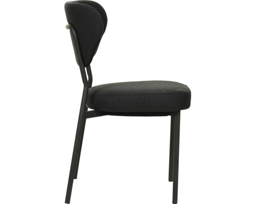 Chaise avec assise et dossier rembourrés