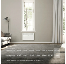 Wandkonvektor Stiebel Eltron CNS 3000 Plus 105x45 cm 3000 Watt
