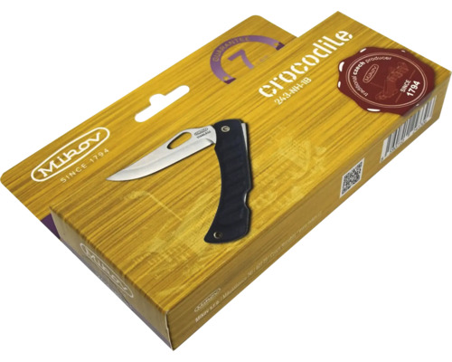 Mikov Crocodile Taschenmesser auf Verpackung
