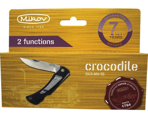 Emballage de couteau de poche Mikov Crocodile