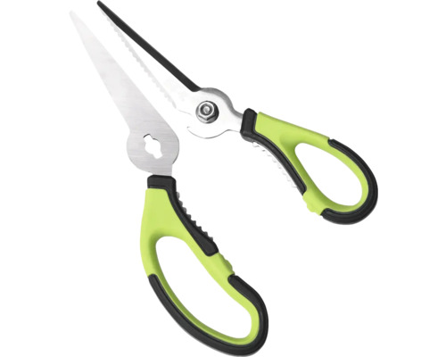 Geflügelschere mit grünem Griff