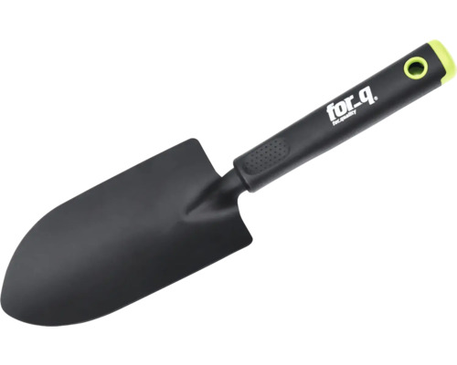 Transplantoir de jardin en métal avec manche en plastique