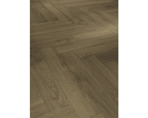 Laminat Trendtime 3 Eiche Mont Blanc dunkelbraun Fischgrät 858 x 143 x 8 mm Laminat Trendtime 3 Eiche Mont Blanc dunkelbraun Fischgrät 858 x 143 x 8 mm