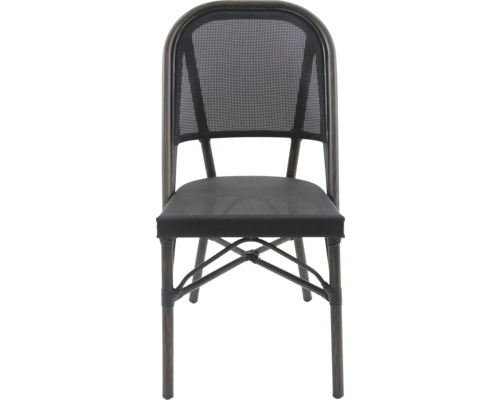 Chaise avec assise et dossier en maille
