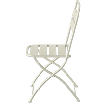 Chaise pliante en métal
