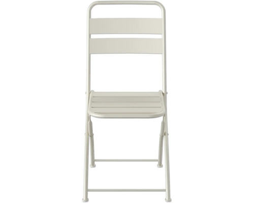 Chaise pliante en métal