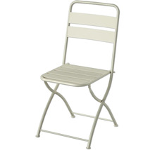 Chaise de jardin pliante en métal