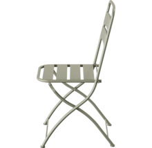 Chaise pliante en métal pour l''extérieur
