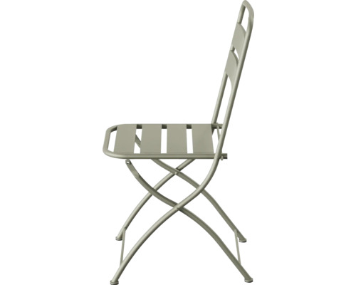 Chaise pliante en métal pour l''extérieur
