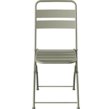 Chaise pliante en métal pour le jardin